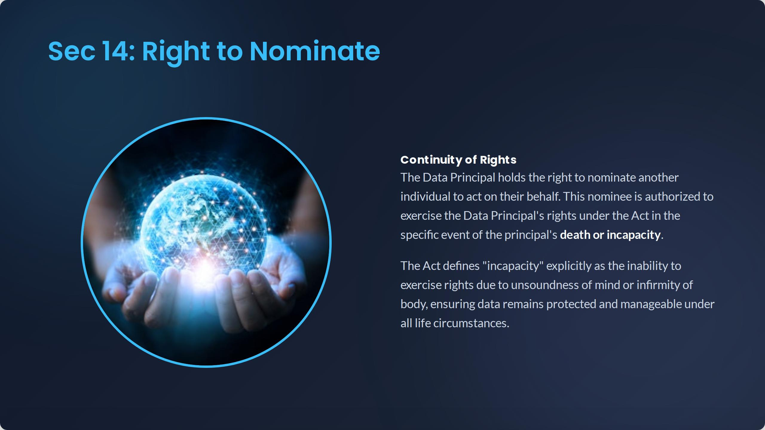 Chapter III: Rights and Duties of Data Principal — Slide 6