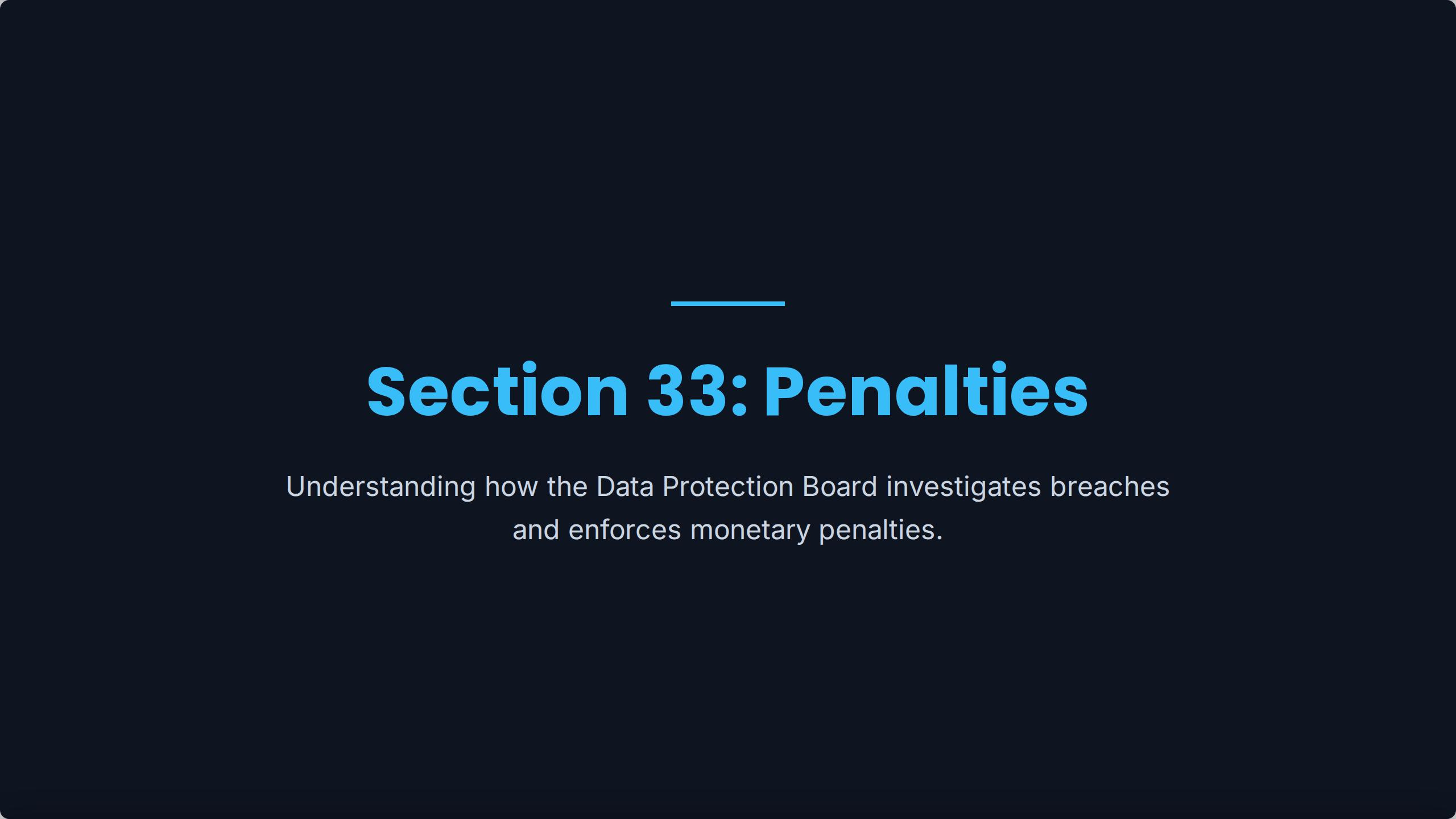 Chapter VIII: Penalties and Adjudication — Slide 2