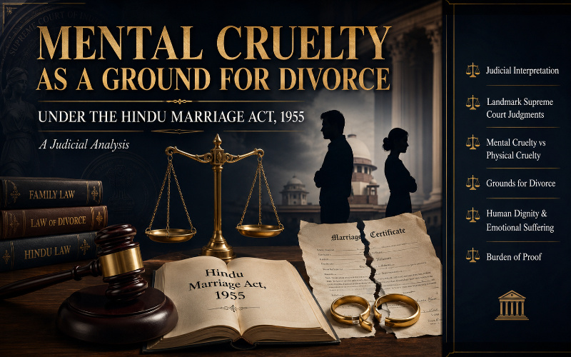 Mental Cruelty as a Ground for Divorce